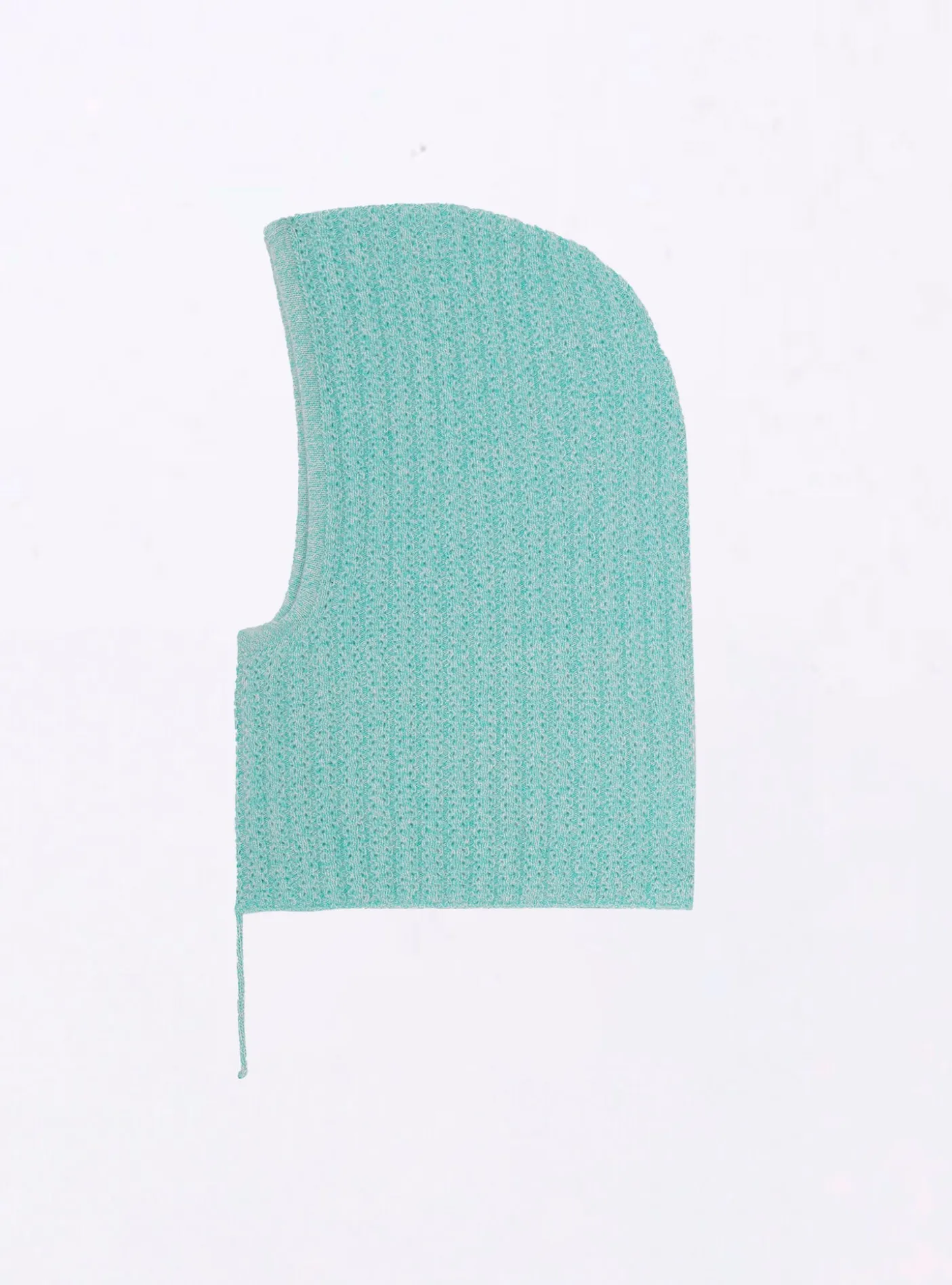 cagoule en maille torsadée