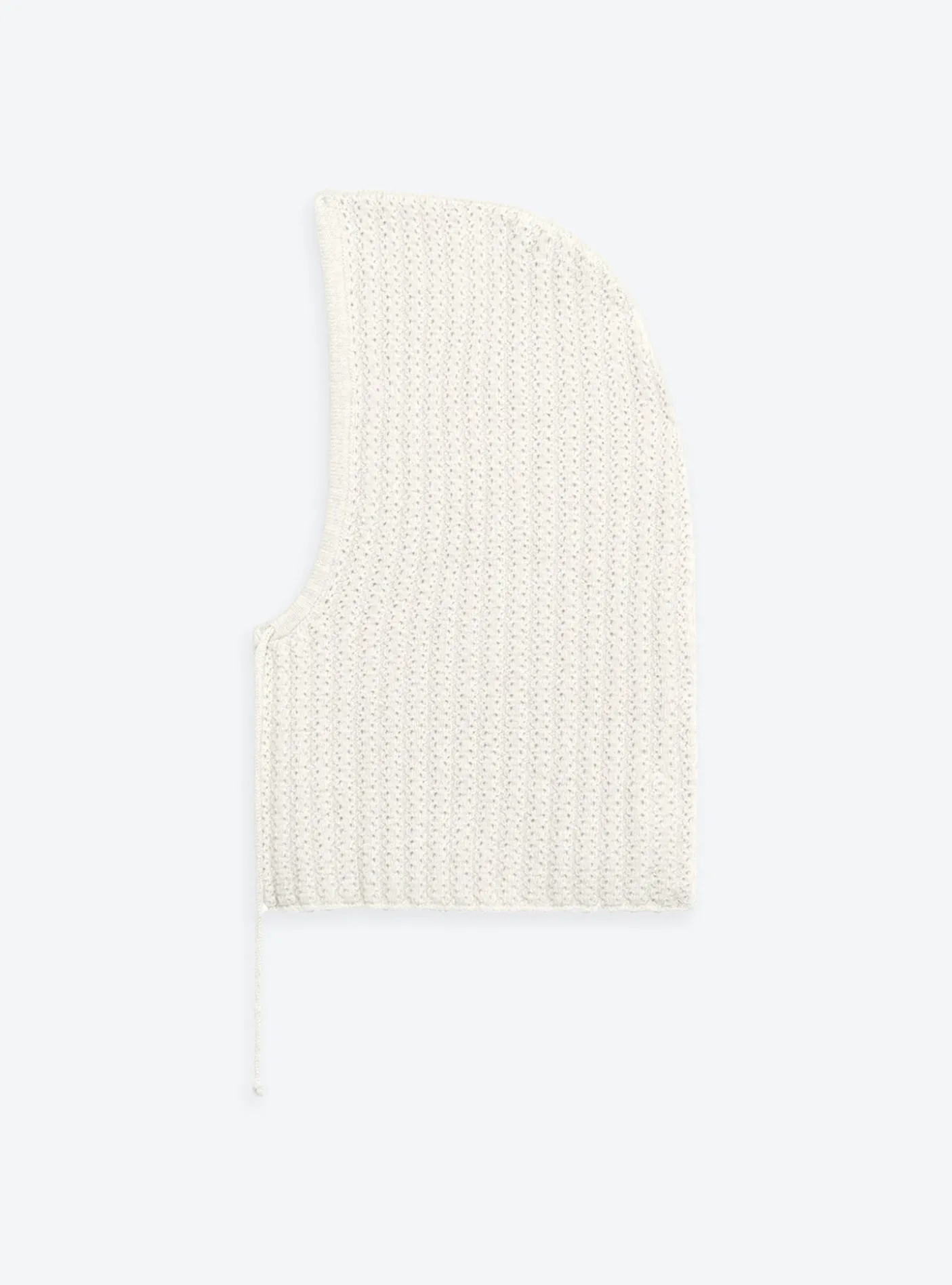 cagoule en maille torsadée