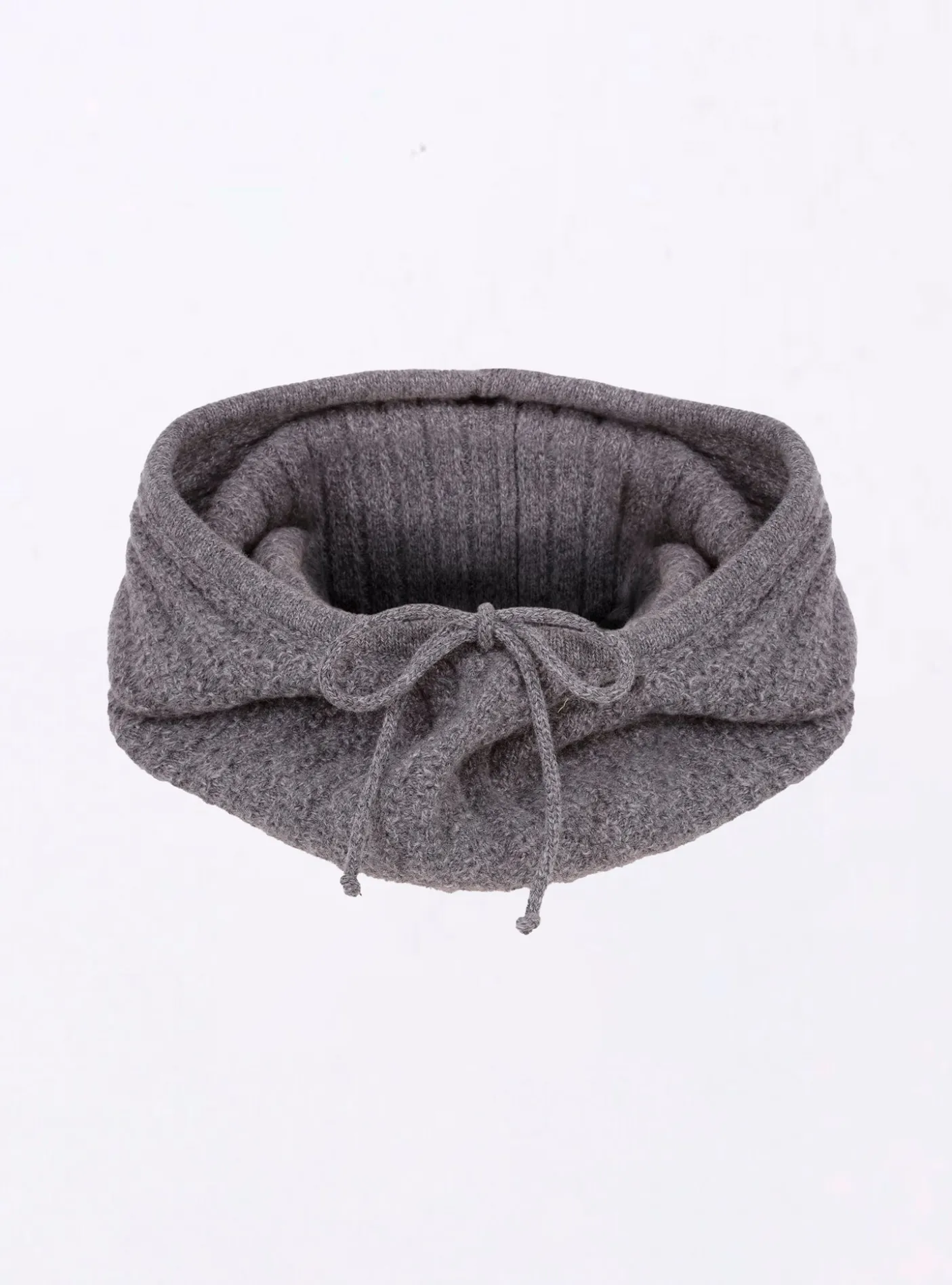 cagoule en maille torsadée