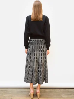 chemise maille brodée main