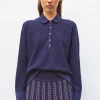 chemise maille col croquet