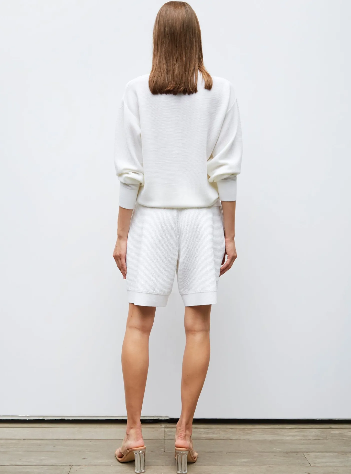 chemise maille col gansé