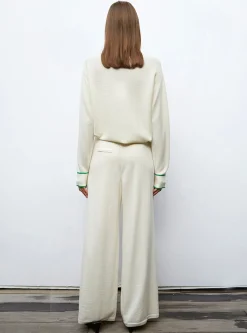 chemise maille col gansé
