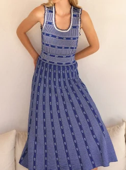 débardeur maille mini fleurs