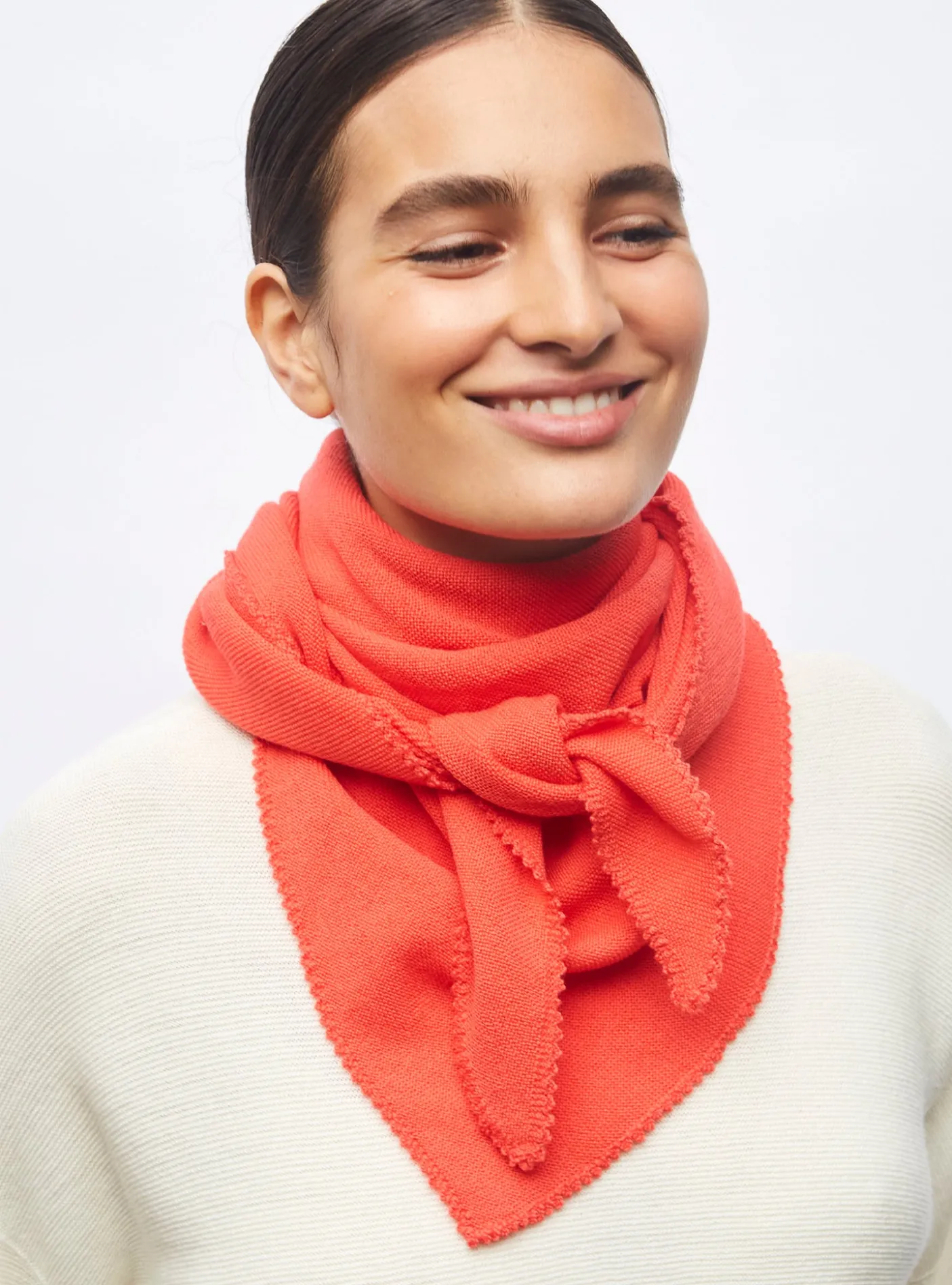 foulard en maille