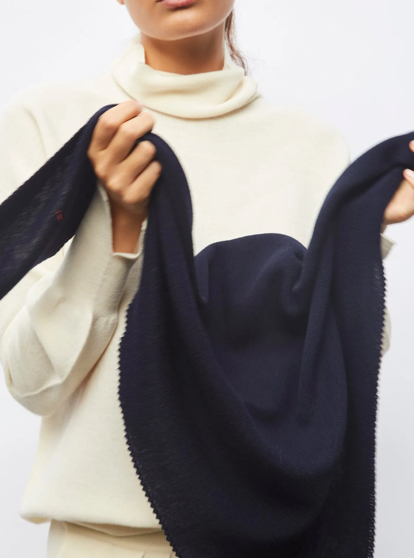 foulard en maille