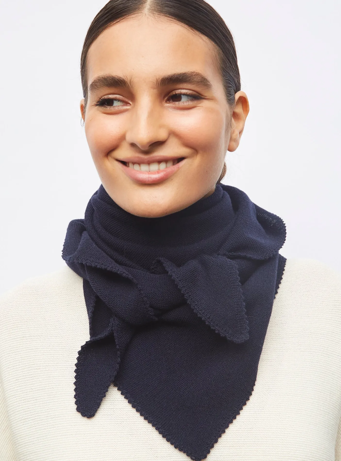 foulard en maille