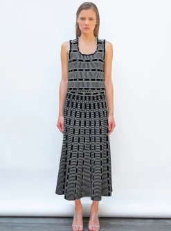 jupe jacquard mini fleurs