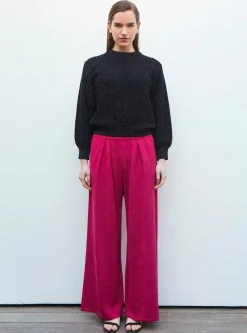 pantalon fluide maille d'été