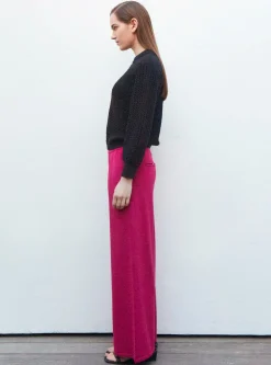 pantalon fluide maille d'été