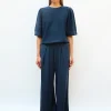 pantalon fluide maille fine jersey