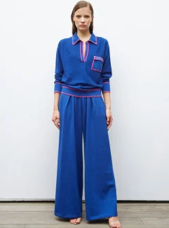 pantalon fluide maille fine jersey