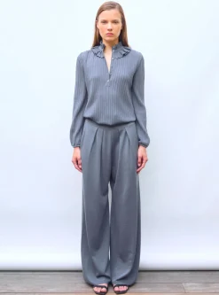 pantalon fluide maille fine jersey