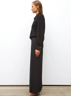 pantalon fluide maille fine jersey