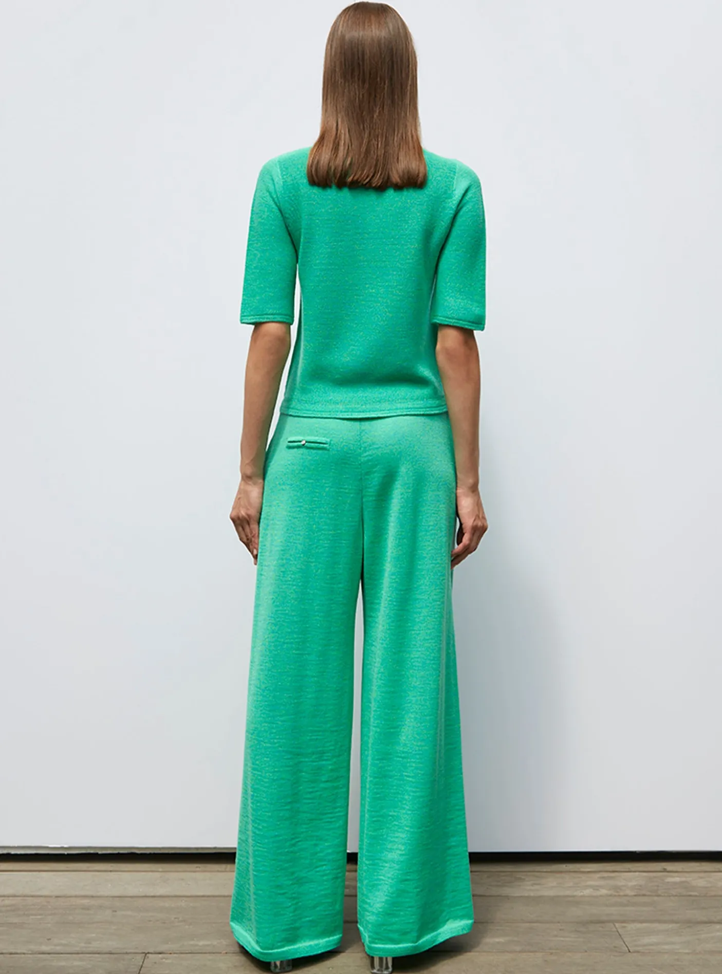 pantalon fluide maille fine jersey