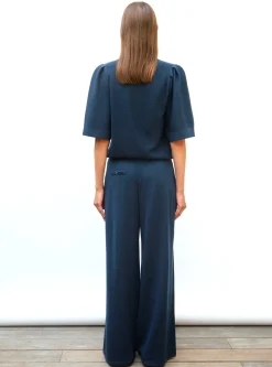 pantalon fluide maille fine jersey