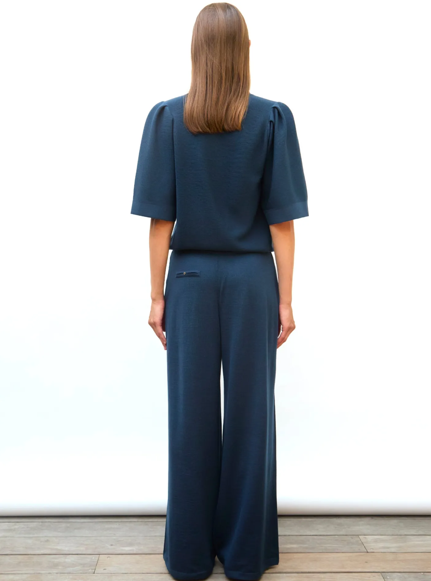 pantalon fluide maille fine jersey