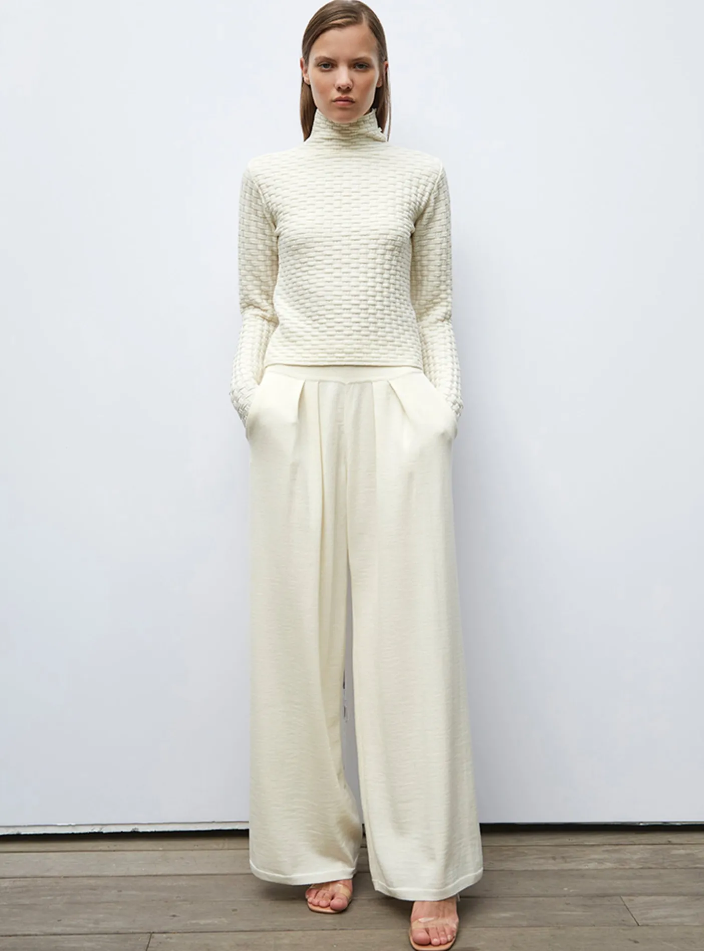 pantalon fluide maille fine jersey