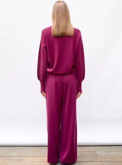 pantalon fluide maille fine jersey