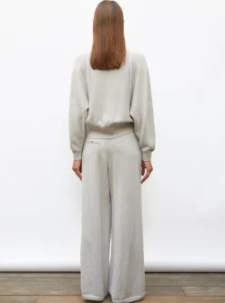pantalon fluide maille fine jersey