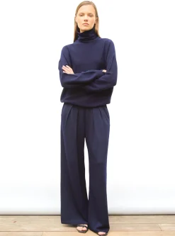 pantalon fluide maille fine jersey