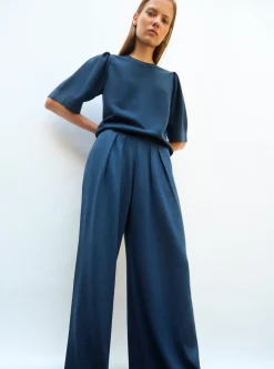 pantalon fluide maille fine jersey