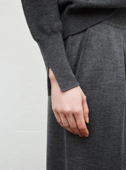 pantalon fluide maille fine jersey