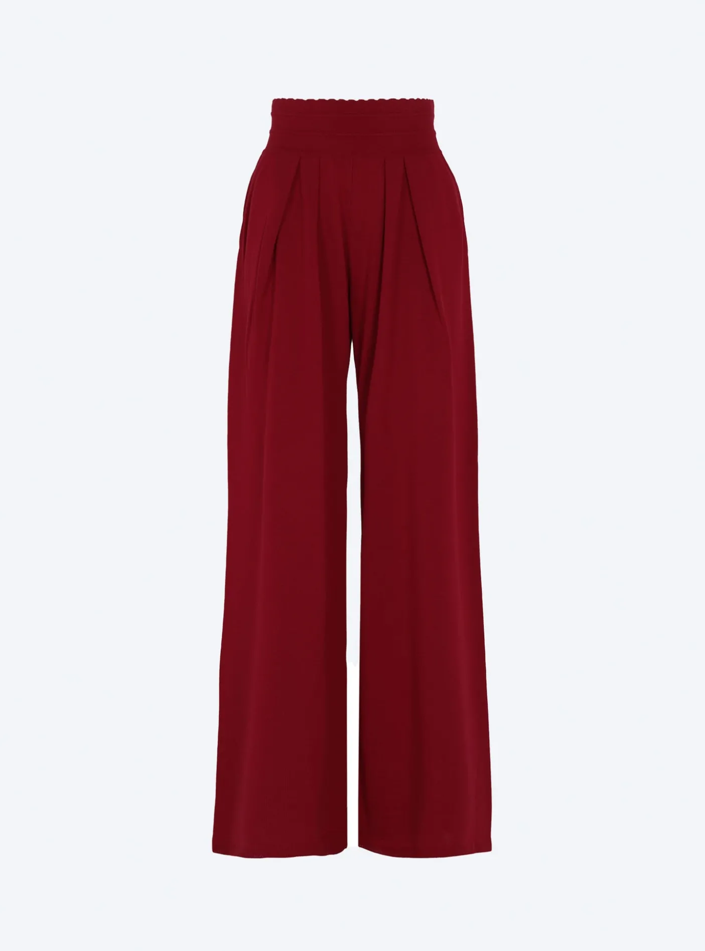 pantalon fluide maille fine jersey