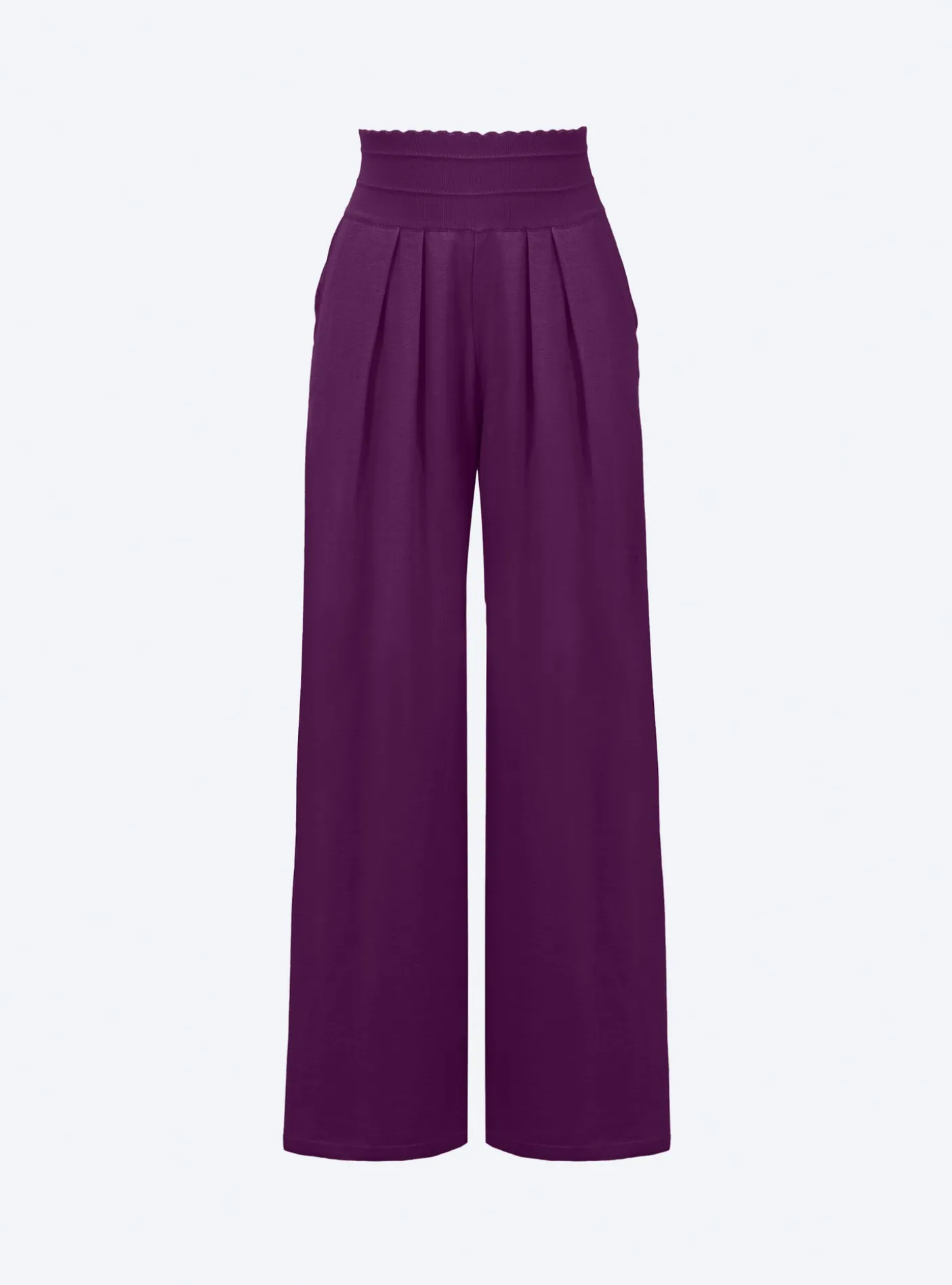 pantalon fluide maille fine jersey