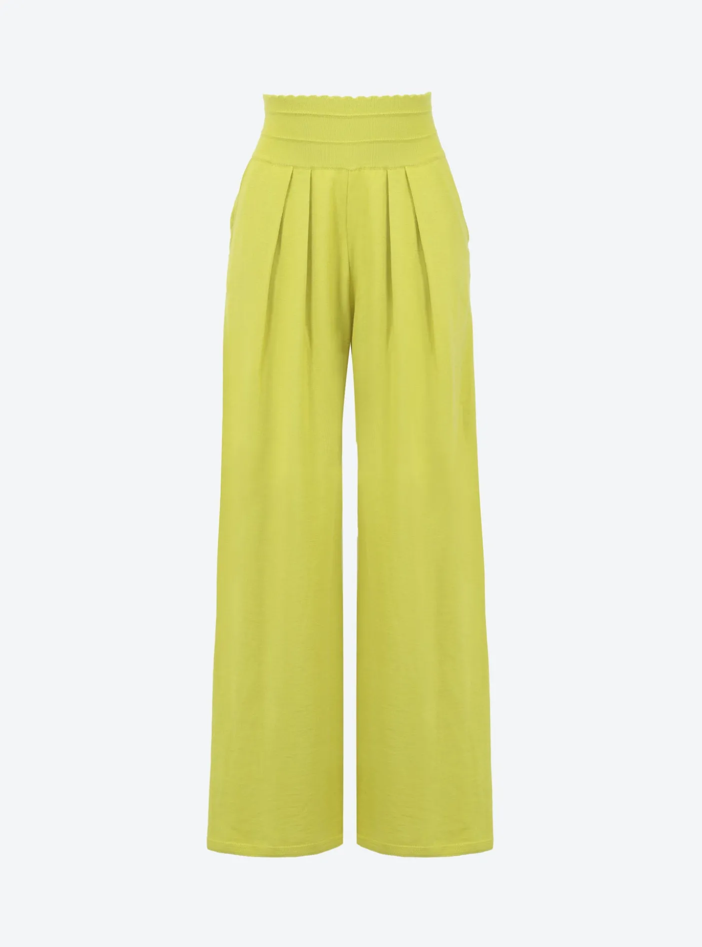 pantalon fluide maille fine jersey