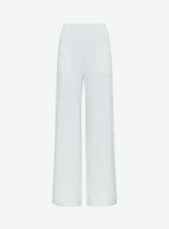 pantalon taille haute maille jersey