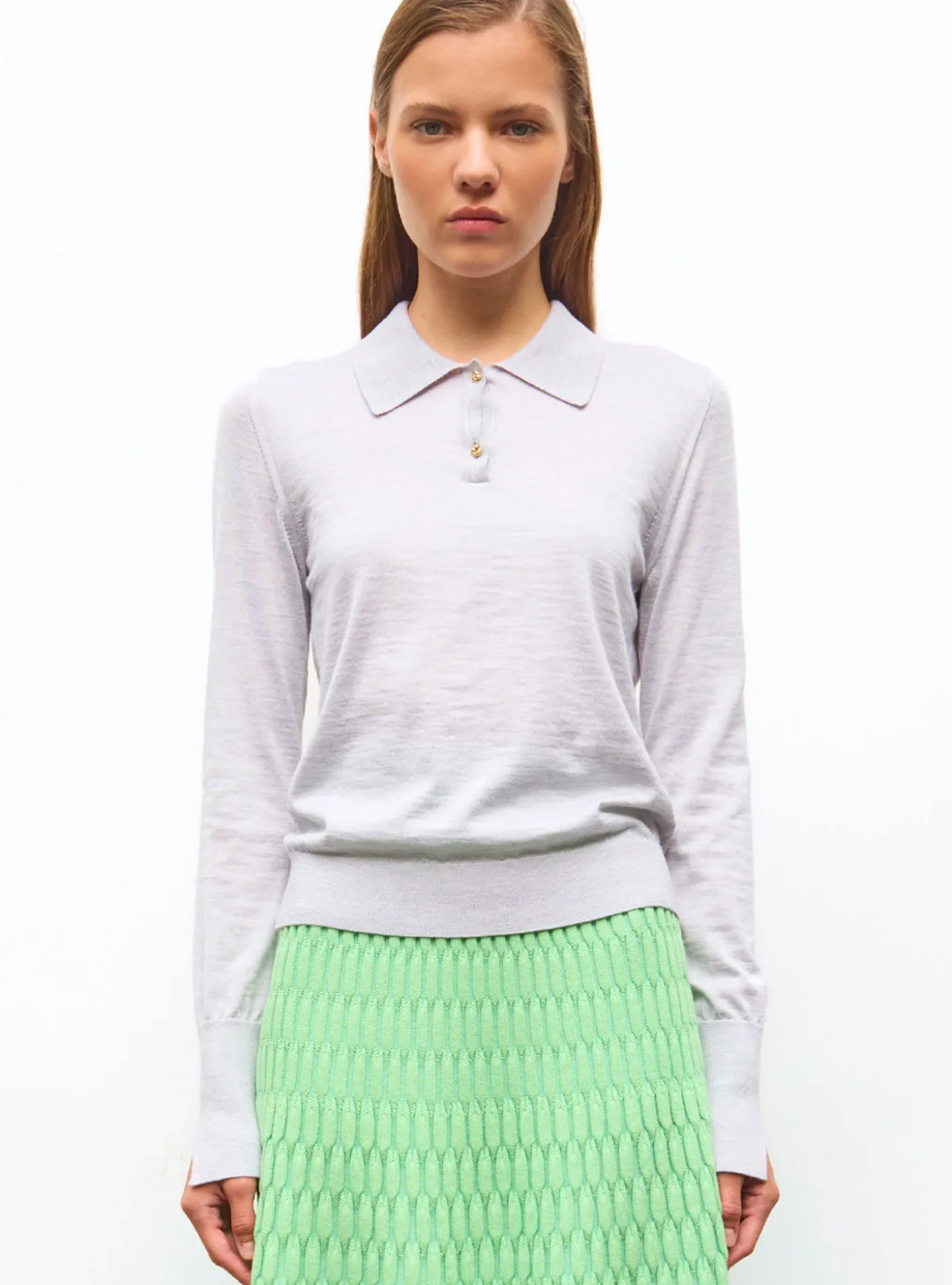 polo fin en jersey soyeux