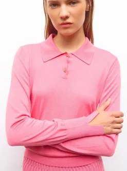 polo fin en jersey soyeux