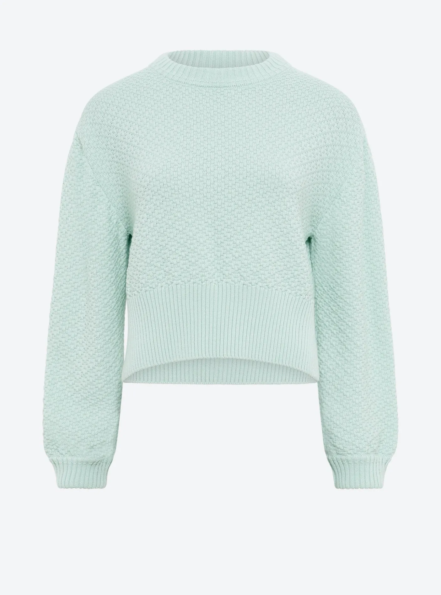 pull court maille damier