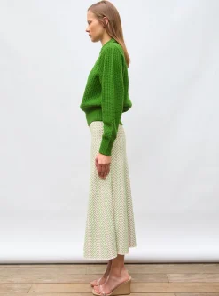 pull fin maille gaufrée