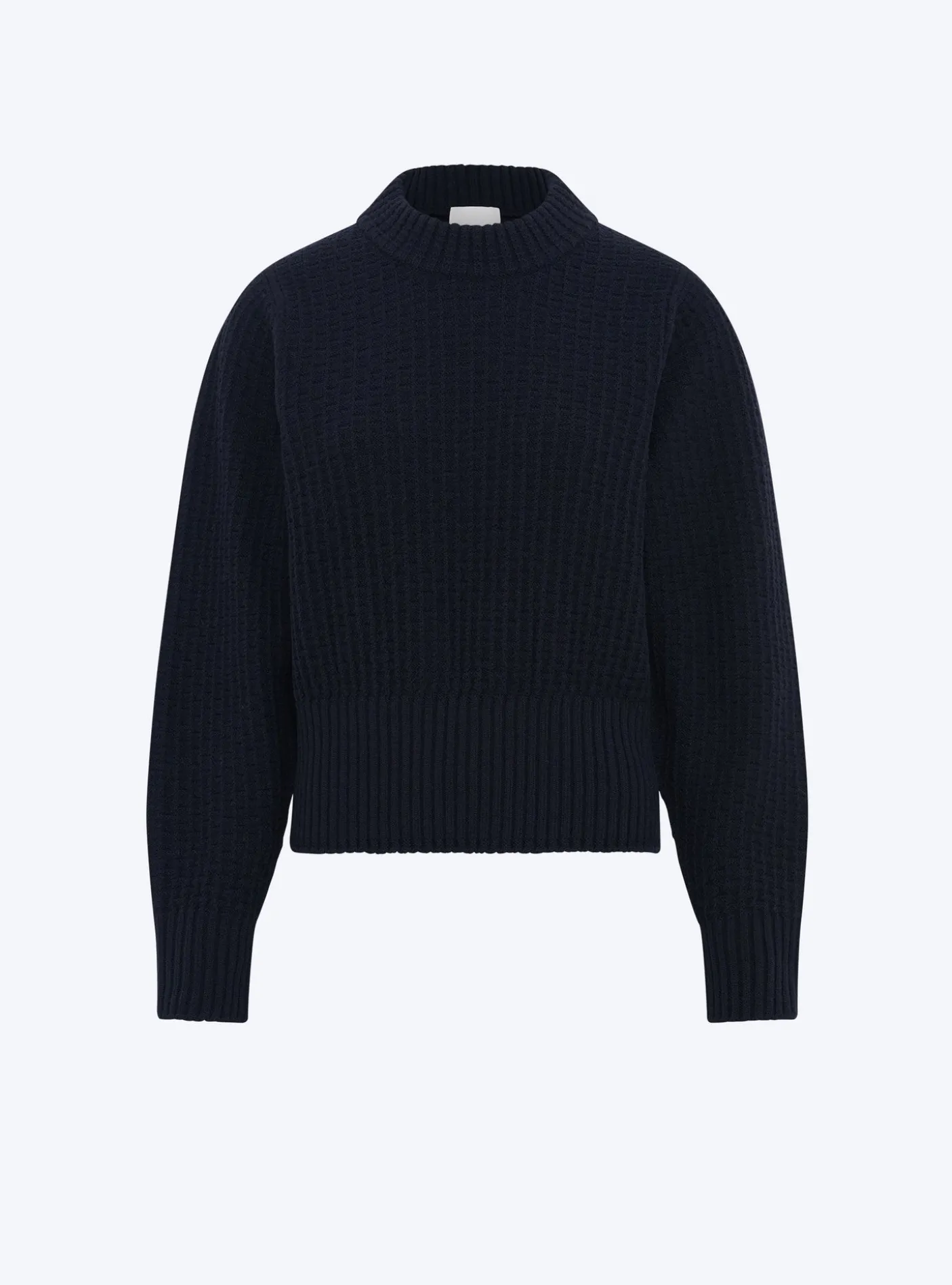 pull fin maille gaufrée