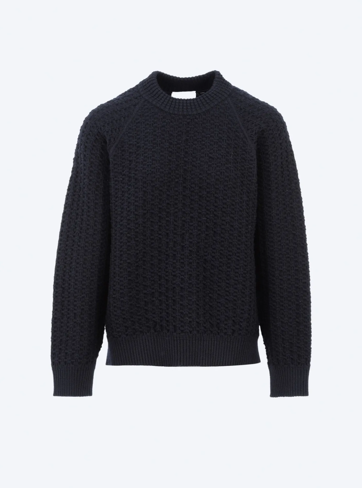 pull loose maille entrelacée