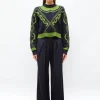 pull maille jacquard