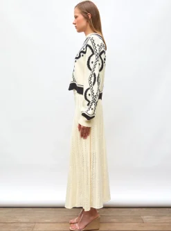 pull maille jacquard