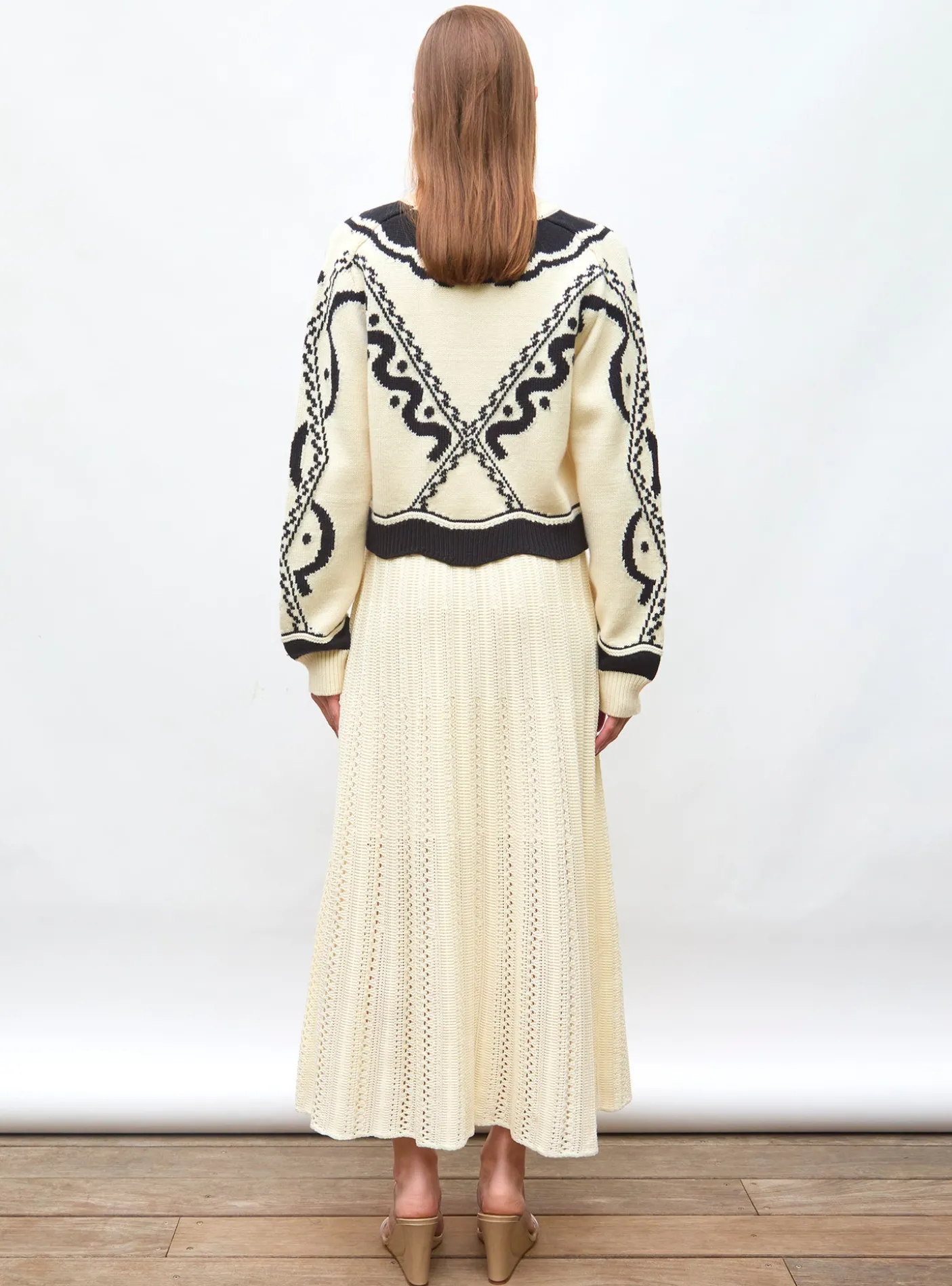 pull maille jacquard