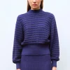 pull maille manches blousantes