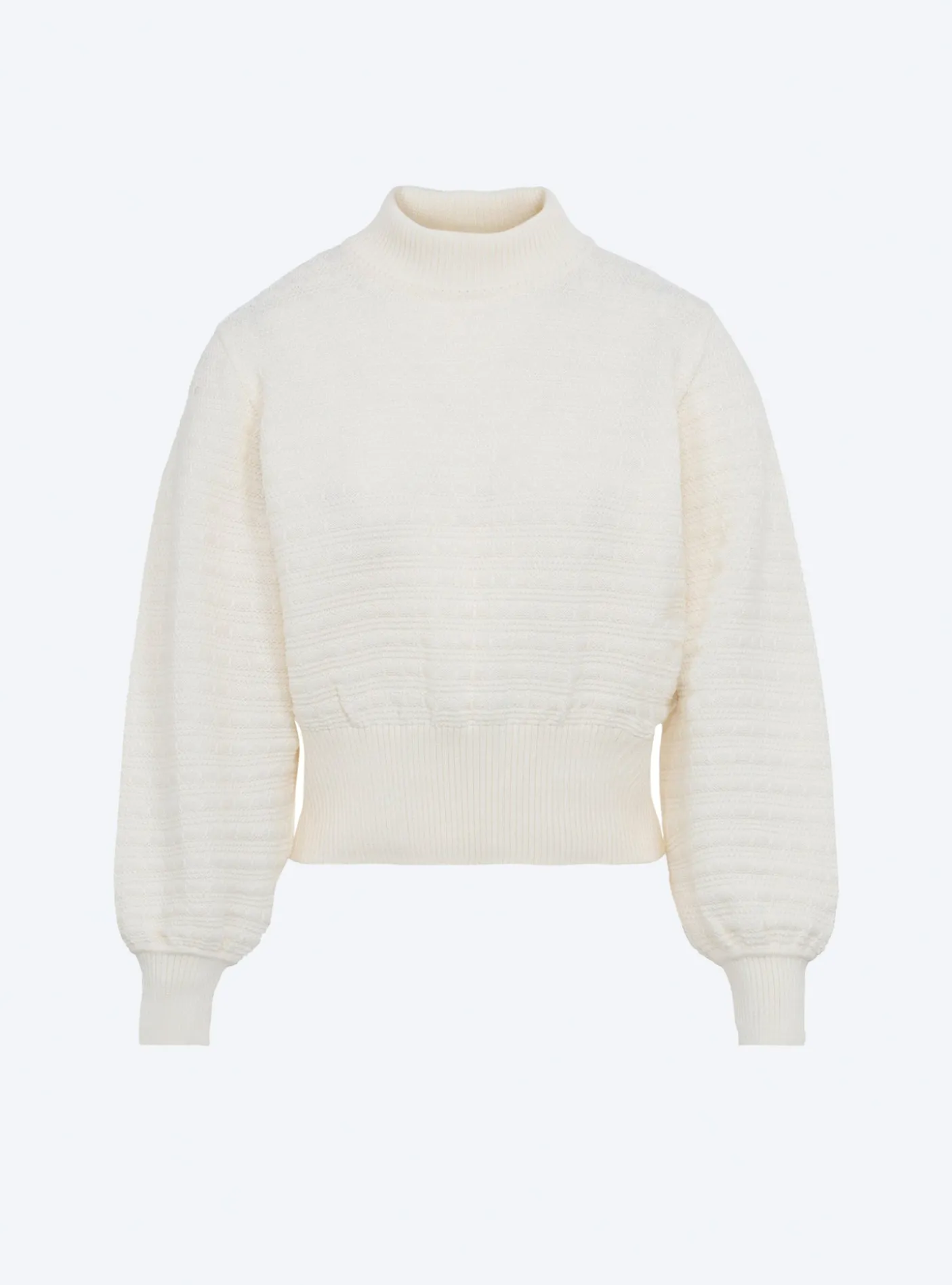 pull maille manches blousantes