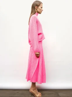 pull oversize maille résille