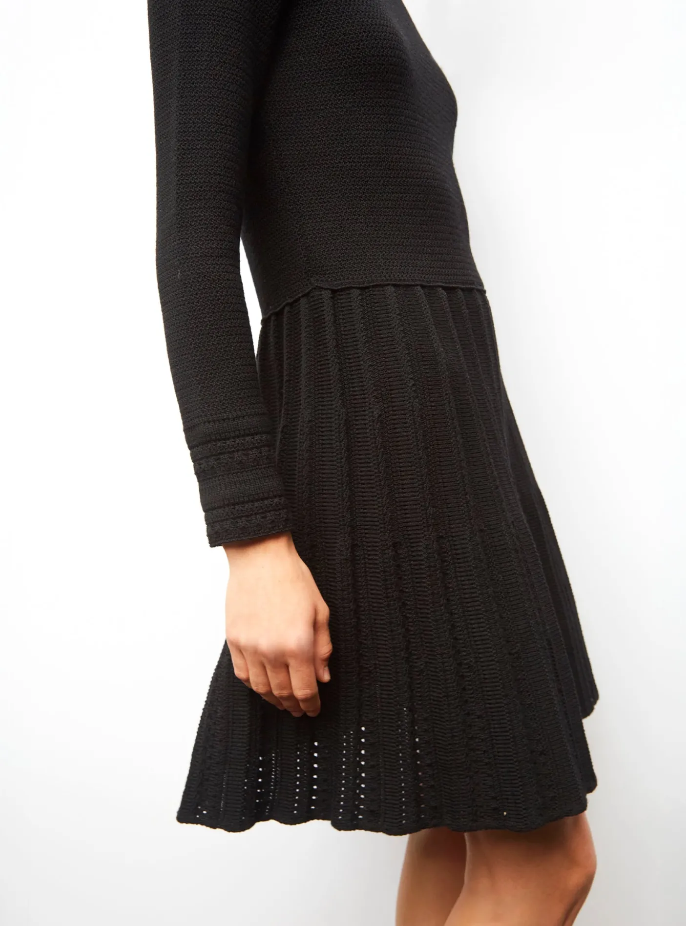 robe en maille guipure stretch