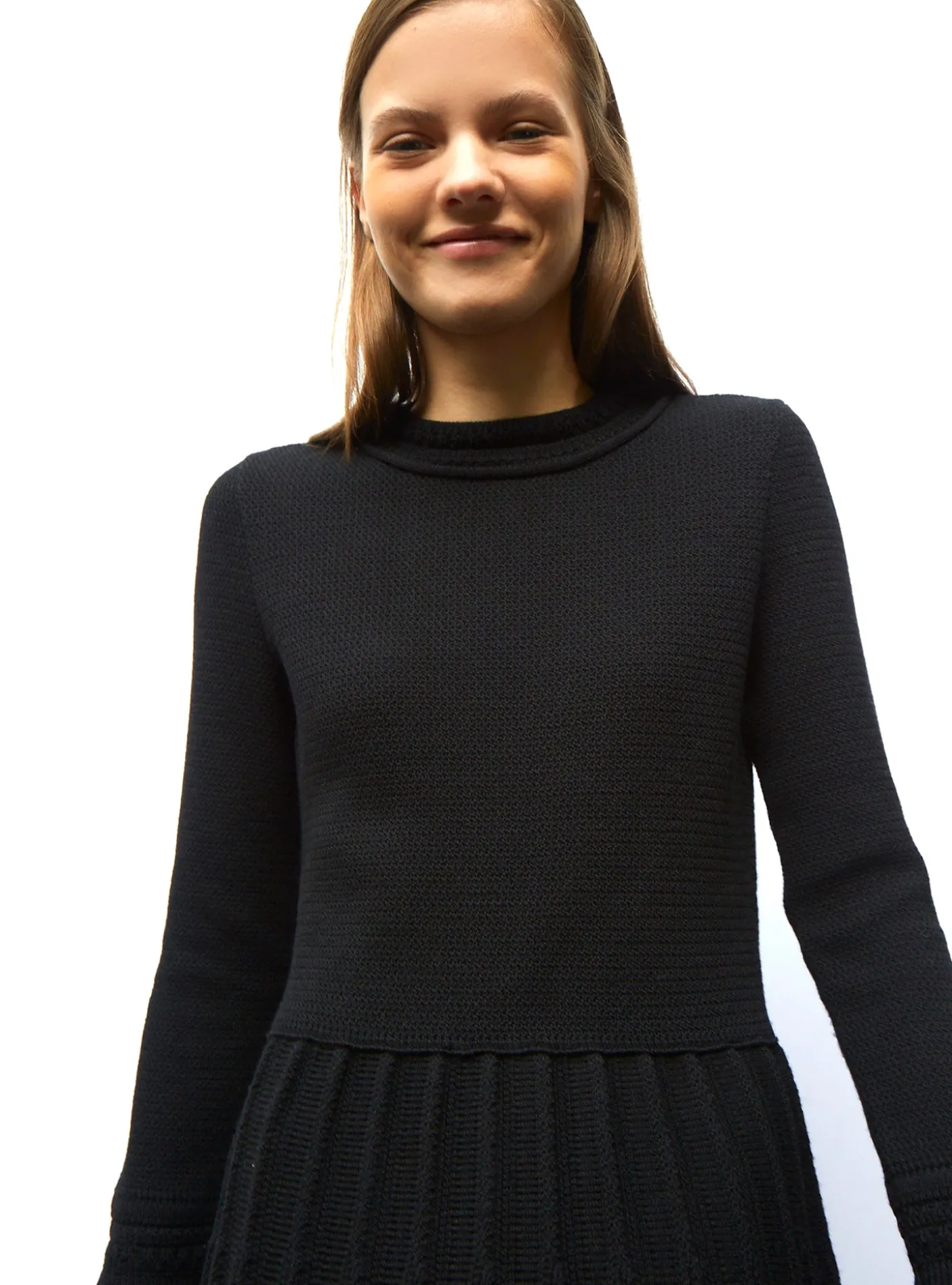 robe en maille guipure stretch