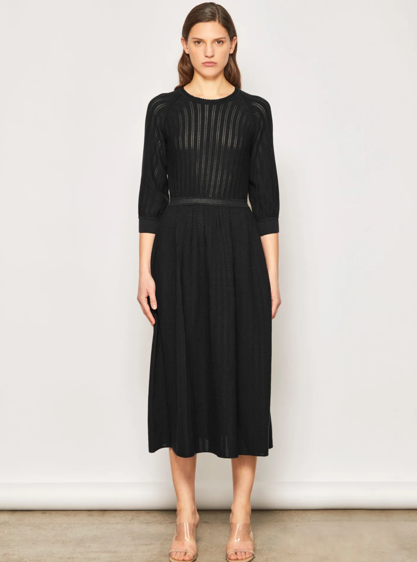 robe légère maille pointelle