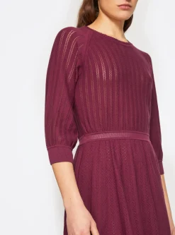 robe légère maille pointelle