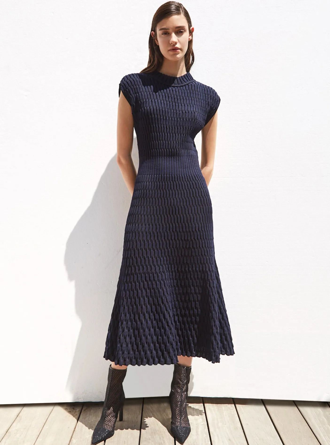 robe longue maille zellige