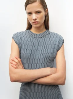 robe longue maille zellige