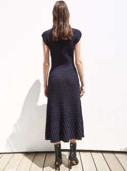 robe longue maille zellige